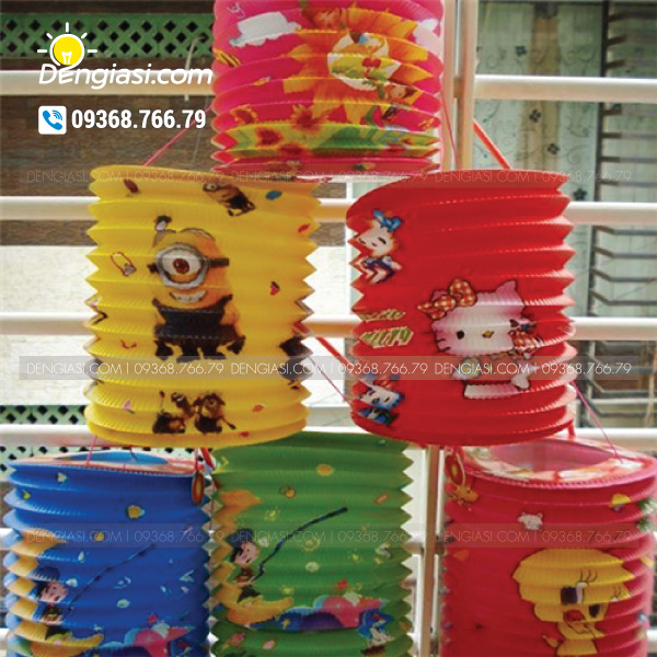 ĐÈN GIẤY TRỤ HÌNH THÚ